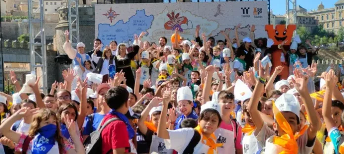 2.000 escolares de toda la provincia se acercan a la gastronomía de nuestra tierra gracias a una innovadora actividad infantil en Sabor Toledo