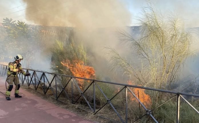 Incendio en El Chuletero