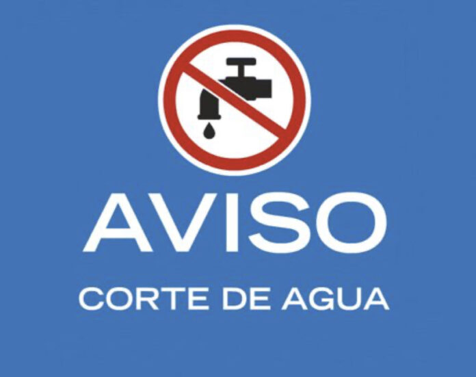 Aviso corte de agua Toledo