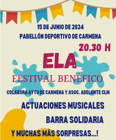 Carmena festival contra la ELA