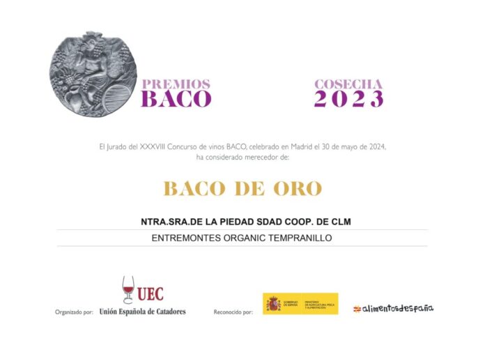 Baco de Oro bodegas Entremontes