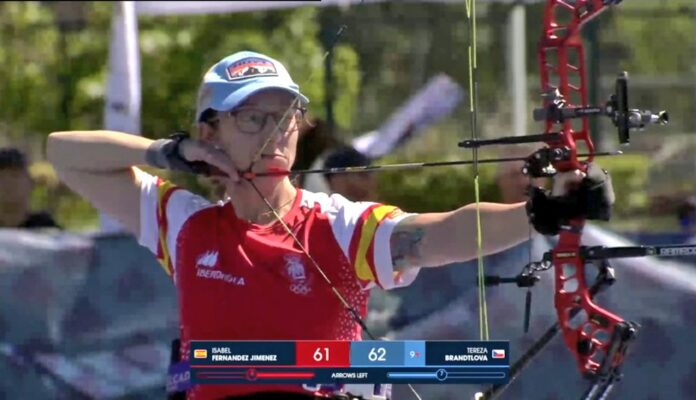 Isabel Fernandez campeona de Europa en tiro con arco