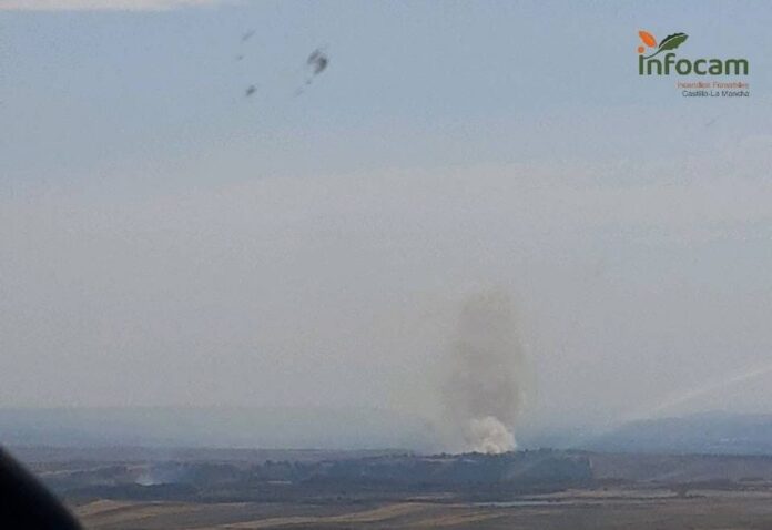 Incendio en Borox