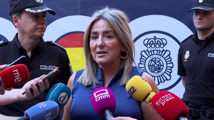 Milagros Tolon rueda de prensa Toledo