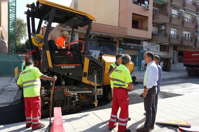 Obras de mejora en Santa Teresa