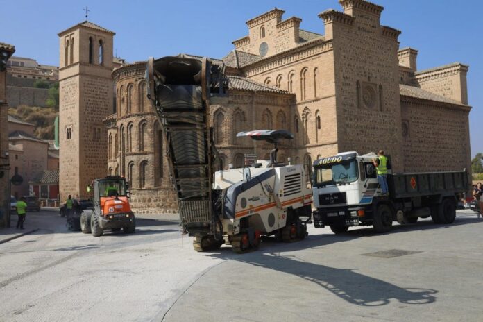 Obras entorno Puerta de Bisagra