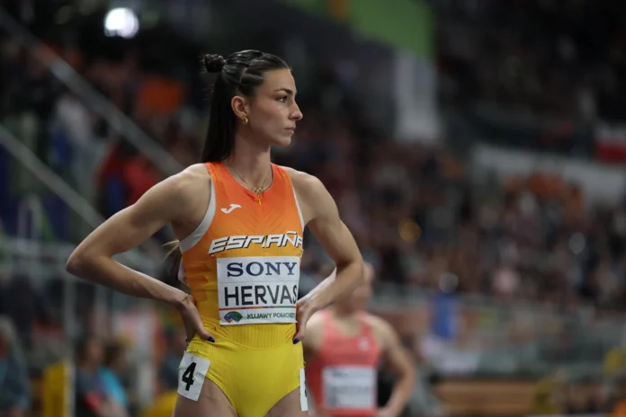 Atletismo.- Blanca Hervás: "Llegué a creer que no era fuerte para los 400 metros"