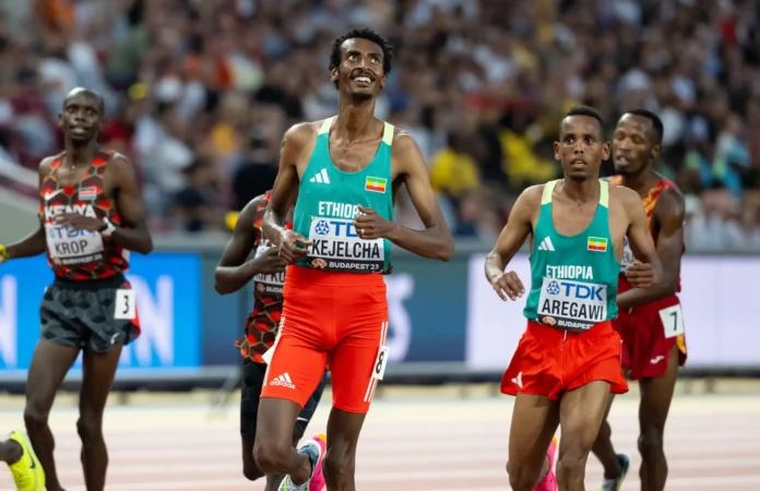 Atletismo.- El etíope Yomif Kejelcha recupera el récord del mundo de medio maratón