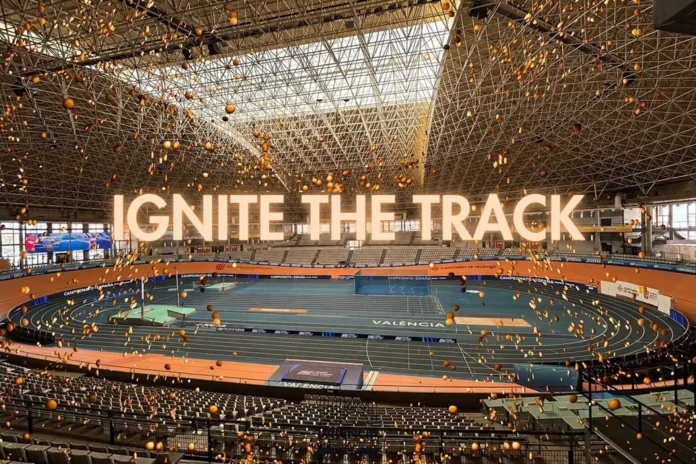 Atletismo.- 'Ignite the Track', eslogan del Campeonato de Europa en pista cubierta de Valencia 2027