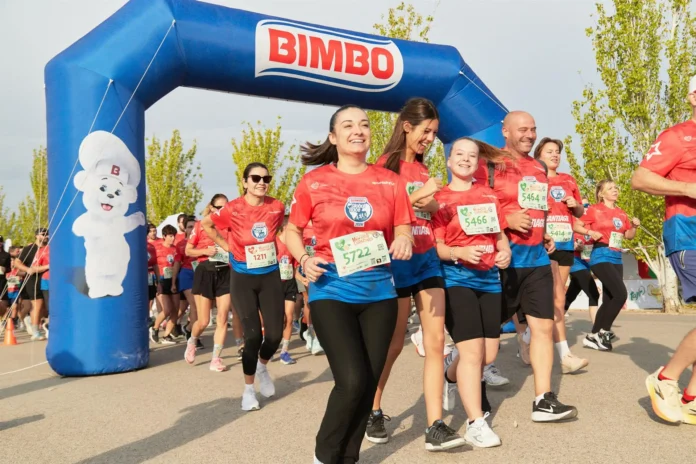 Atletismo.- La Bimbo Global Race en Madrid suma la donación de 54.000 rebanadas de pan para el Banco de Alimentos