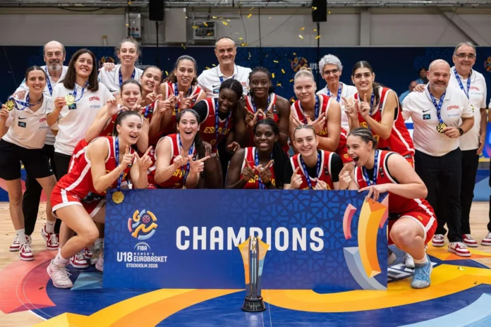 Baloncesto.- España conquista el Eurbasket Sub-18 femenino