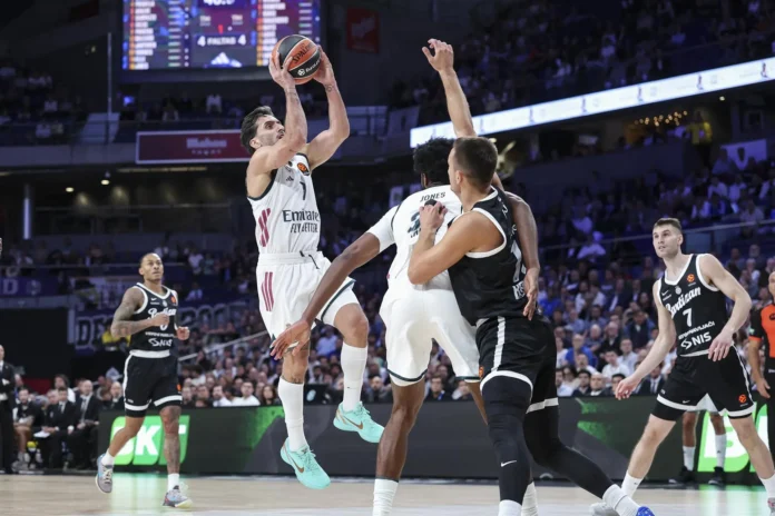 Baloncesto/Euroliga.- Crónica del Real Madrid - Partizán: 86-76