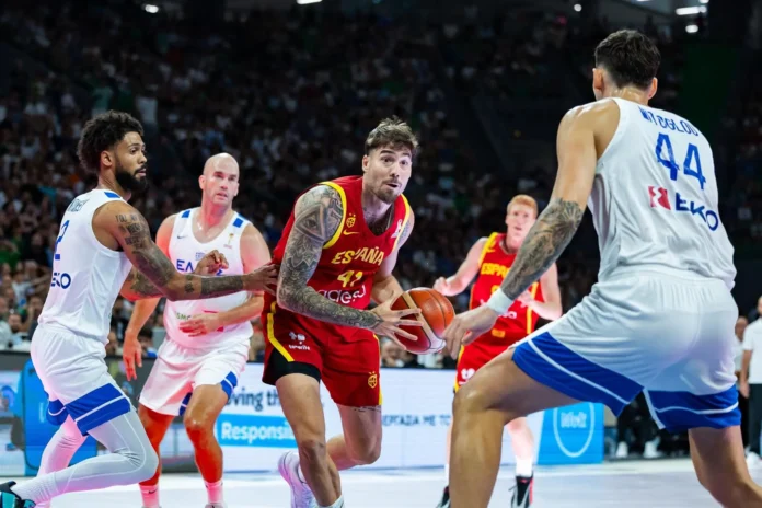 Baloncesto/Selección.- Crónica del Grecia - España: 108-106