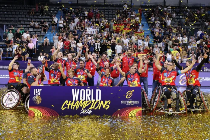 Balonmano/Selección.- España, campeona del mundo en silla de ruedas por primera vez en su historia