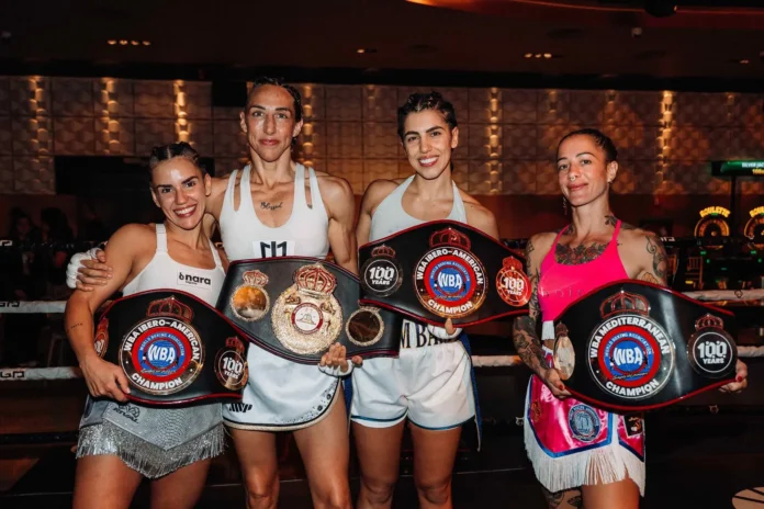 Boxeo.-'La Tormenta' Miranda vence por KO a Militza Salazar y conquista el título WBA Gold International del superpluma
