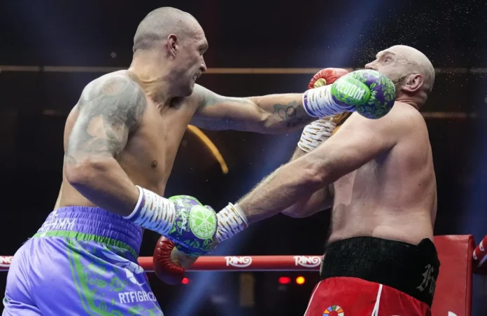 Boxeo.- Tyson Fury cree que Anthony Joshua "se ha cagado en los pantalones otra vez" y reta a Oleksandr Usyk