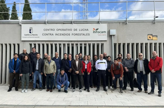 C-LM recibe a una delegación llegada desde Argentina para conocer la gestión de incendios forestales en la región
