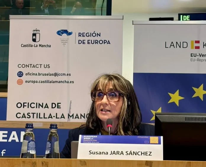C-LM reclama en Bruselas mantener fondos de cohesión para gestión forestal y pone a UFIL en Cuenca como caso de éxito