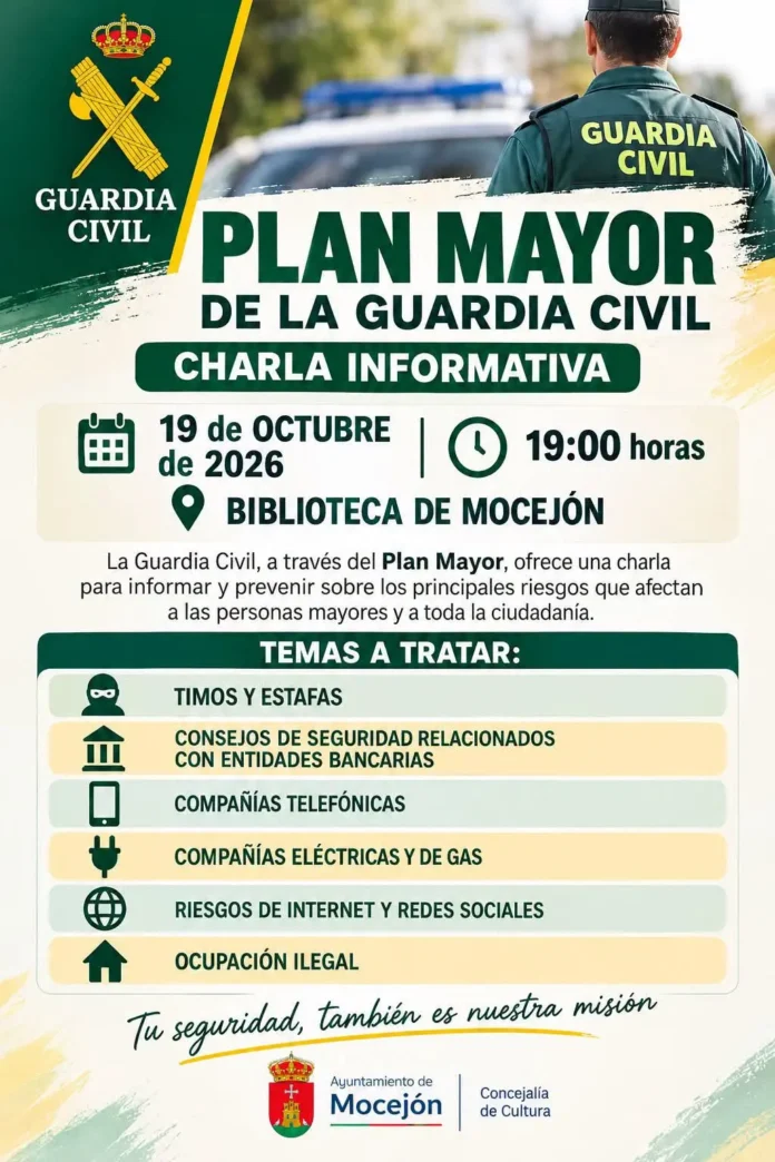 CHARLA INFORMATIVA DEL PLAN MAYOR DE LA GUARDIA CIVIL