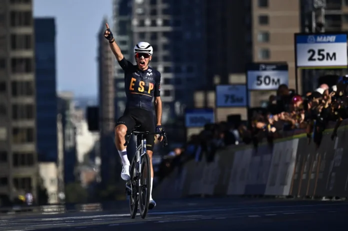 Ciclismo.- Benjamín Noval: "Cuando estaba delante, decidí atacar y darlo todo hasta la meta"