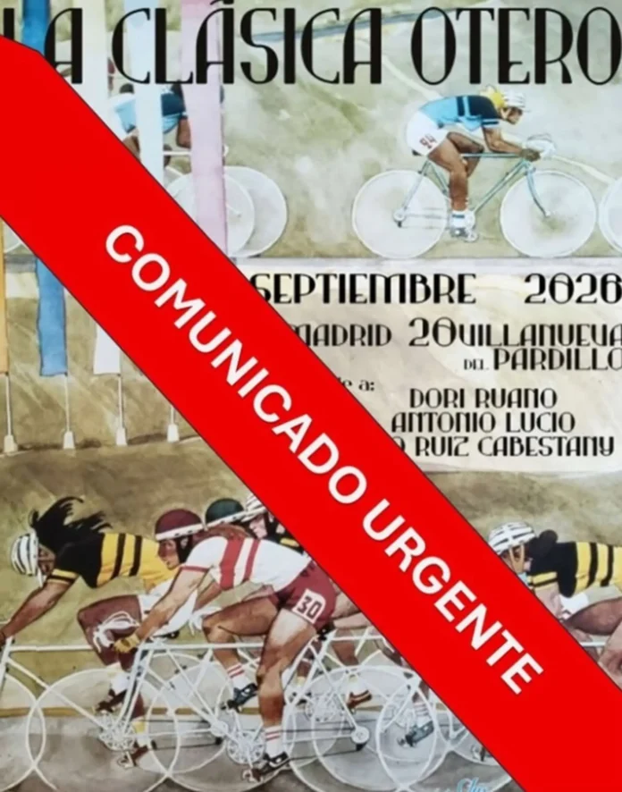 Ciclismo.- La VIII Clásica Otero se celebra este sábado en Madrid y aplaza la etapa en Villanueva del Pardillo