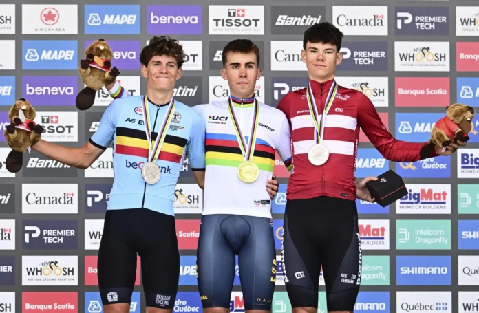 Ciclismo/Mundial.- Benjamín Noval se proclama campeón del mundo júnior de contrarreloj