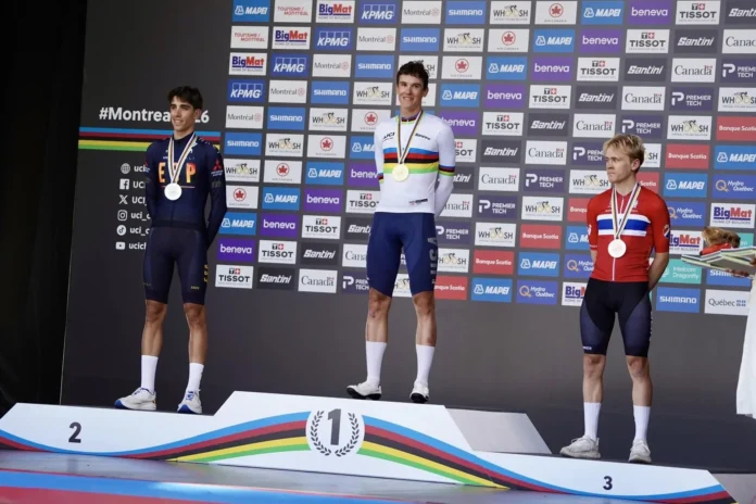 Ciclismo/Mundial.- Héctor Álvarez se proclama subcampeón del mundo Sub-23 en la prueba en línea