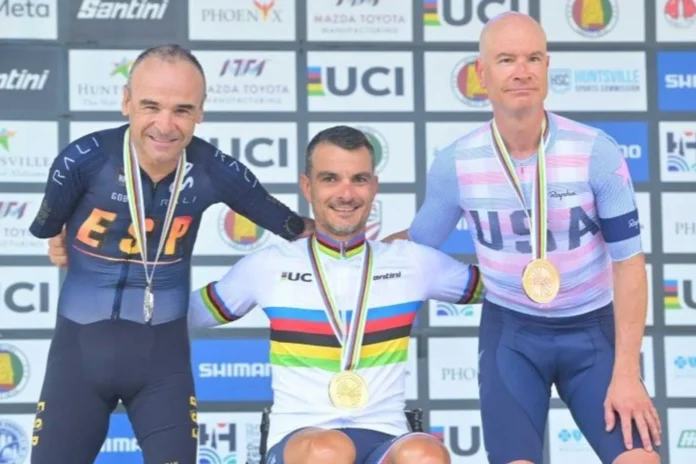 Ciclismo.- Ricardo Ten suma una nueva plata mundialista en la contrarreloj C1 de Huntsville