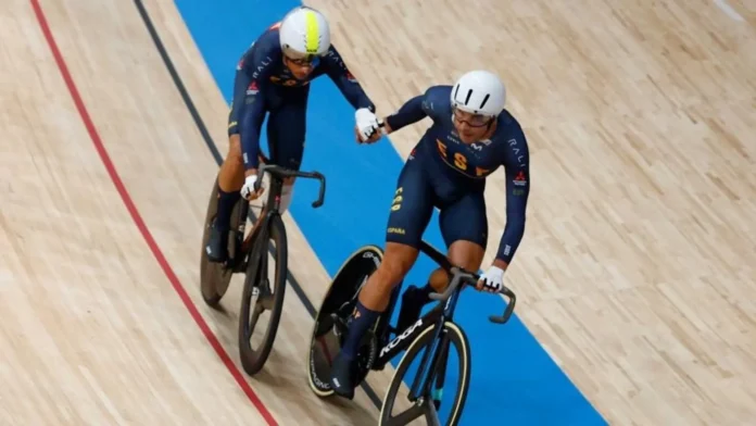 Ciclismo.- Sebastián Mora y Álvaro Navas finalizan undécimos en la madison del Mundial de pista de Shanghái
