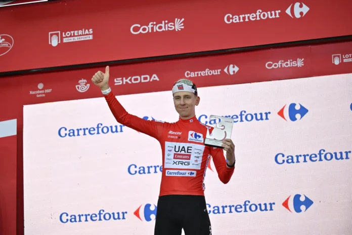Ciclismo/Vuelta.- AMP.- Brennan se impone en Manosque y Pogacar retiene el liderato