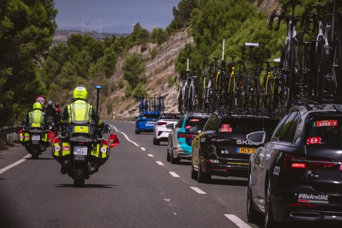 Ciclismo/Vuelta.- La Guardia Civil despliega a más de 90 agentes para el paso de la carrera por la provincia de Córdoba