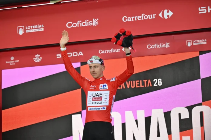 Ciclismo/Vuelta.- Tadej Pogacar: "Con esta ventaja puedo estar tranquilo y confiado los próximos días"