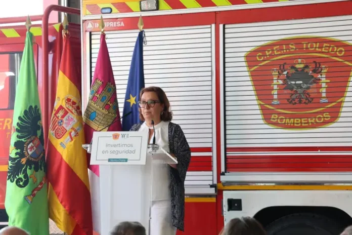 Concepción Cedillo: “Invertir en nuestros bomberos es invertir en la seguridad de todos los municipios de la provincia de Toledo”