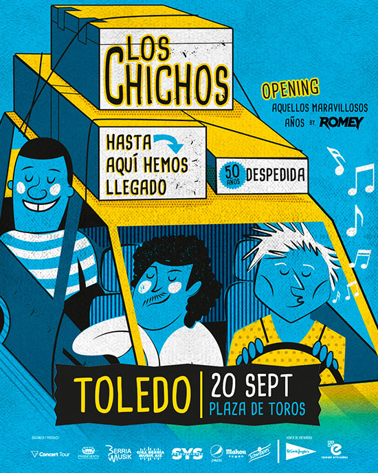 Concierto de Los Chichos en Toledo