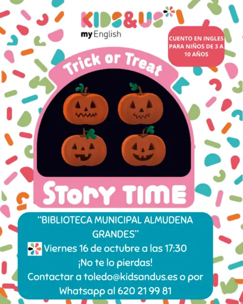 Cuentacuentos con «Kids and Us»