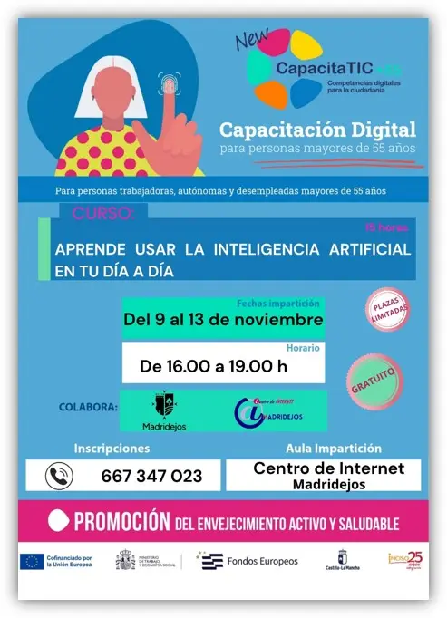 Curso “La IA para la vida cotidiana: Mi Asistente Inteligente”