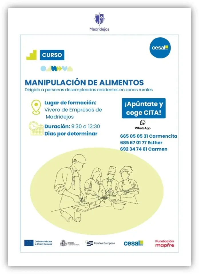 CURSO «Manipulación de alimentos»