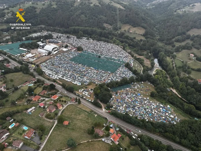 Detienen a un joven de Toledo en un festival de música de Cangas de Onís por tener cocaína y MDMA