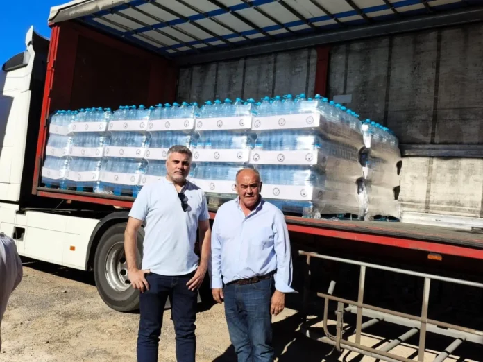 Diputación Toledo reparte casi 20.000 litros de agua a municipios de Mancomunidad del Pusa con abastecimiento afectado