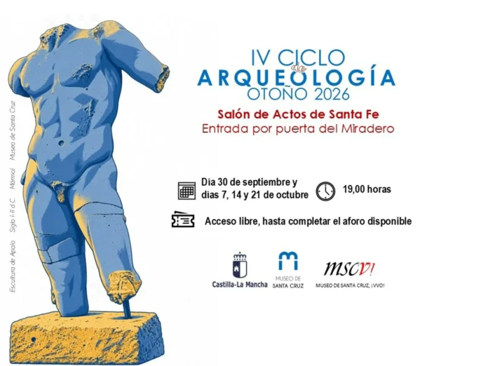 El antiguo convento de Santa Fe de Toledo acogerá el IV Ciclo de Conferencias sobre Arqueología