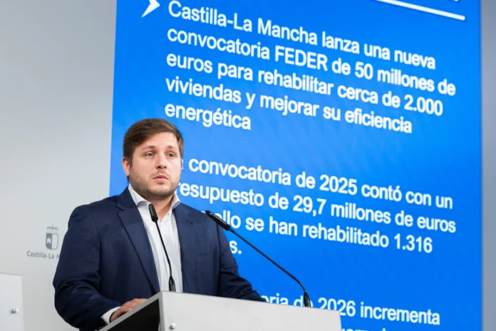 El Gobierno de Castilla-La Mancha convoca ayudas para la rehabilitación de viviendas por valor de 50 millones de euros