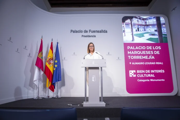 El Gobierno regional aumenta la protección al Palacio de los Marqueses de Torremejía de Almagro al concederla la catalogación de BIC