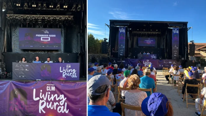El Gobierno regional cierra en El Pobo de Dueñas el recorrido provincial del Festival Living Rural acercando cultura y ocio al medio rural