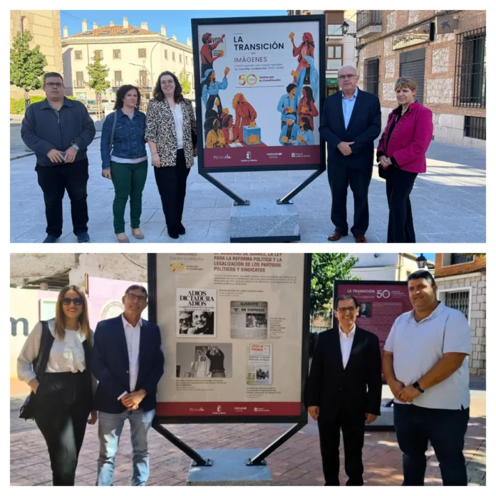 El Gobierno regional conmemora con la ciudadanía de Villacañas y de Ocaña los 50 años del inicio de la Transición