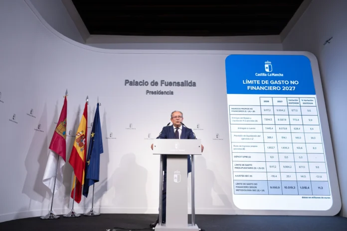 El Gobierno regional eleva un 11,3% el techo de gasto para 2027 y lo sitúa en 10.019 millones, con más recursos para gasto social y de vivienda