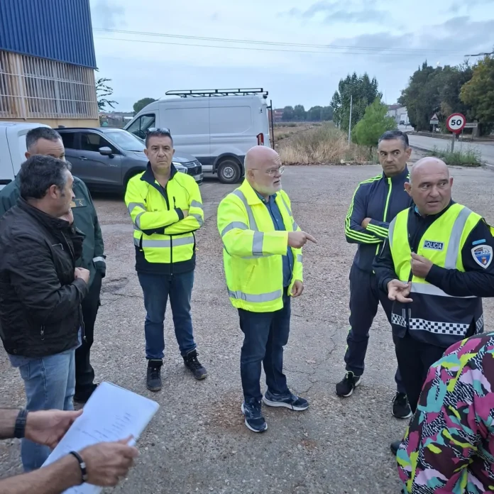 El Gobierno regional mantiene activo el Nivel 1 de emergencia y coordina en Madrigueras el dispositivo de recuperación tras las inundaciones