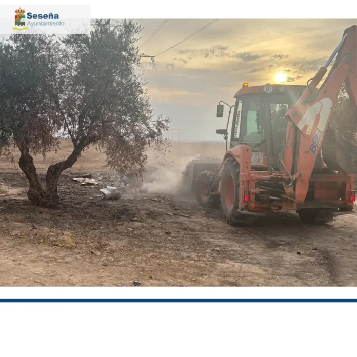 🚜🧹 CAMPAÑA DE LIMPIEZA DE CAMINOS RURALES DE SESEÑA 🧹🚜