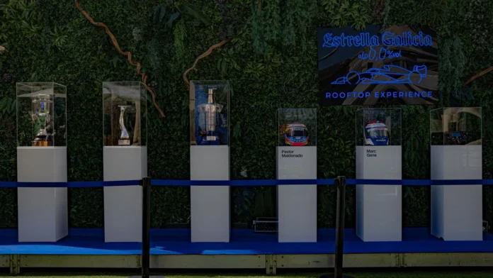 Fórmula 1.- Estrella Galicia 0,0, Carlos Sainz y Williams presentan la Rooftop Experience en Callao