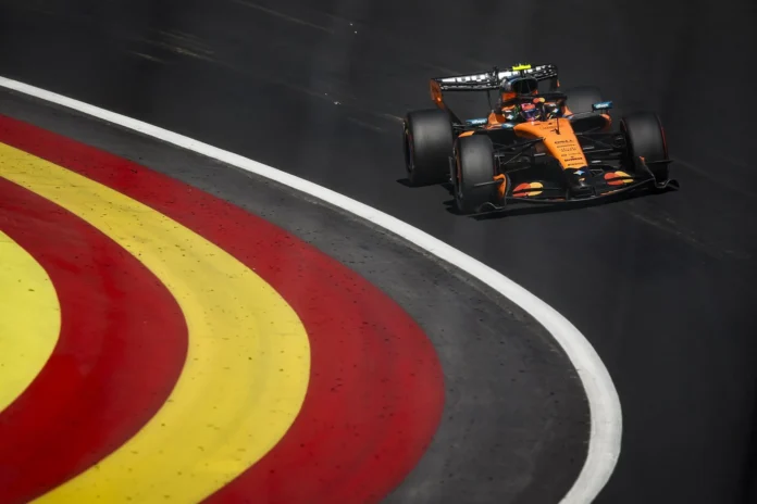 Fórmula 1/GP España.- AMP. Lando Norris (McLaren) triunfa con la primera 'pole' en Madring y Sainz y Alonso caen en Q1