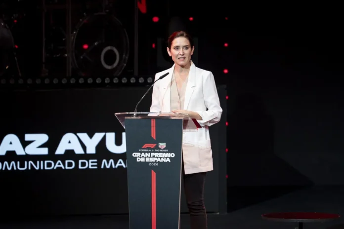 Fórmula 1/GP España.- Isabel Díaz Ayuso dice que RTVE "está haciendo lo imposible por deslucir el éxito" del Gran Premio